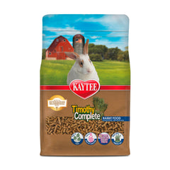 Kaytee Timothy Complete pellets pour lapin, soutien nutritionnel équilibré.