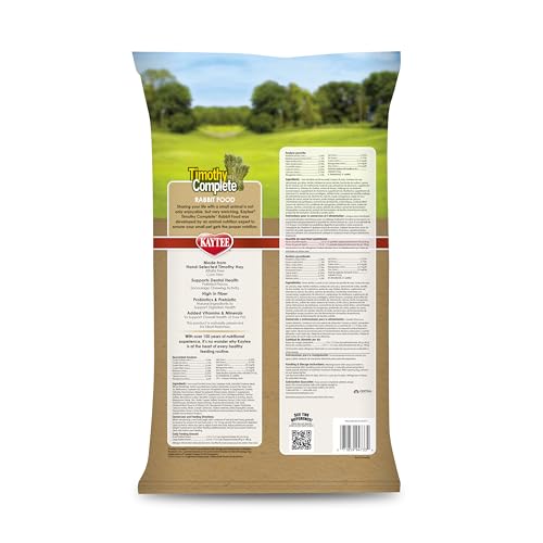 Kaytee Timothy Complete formule experte en nutrition pour lapins et petits animaux.