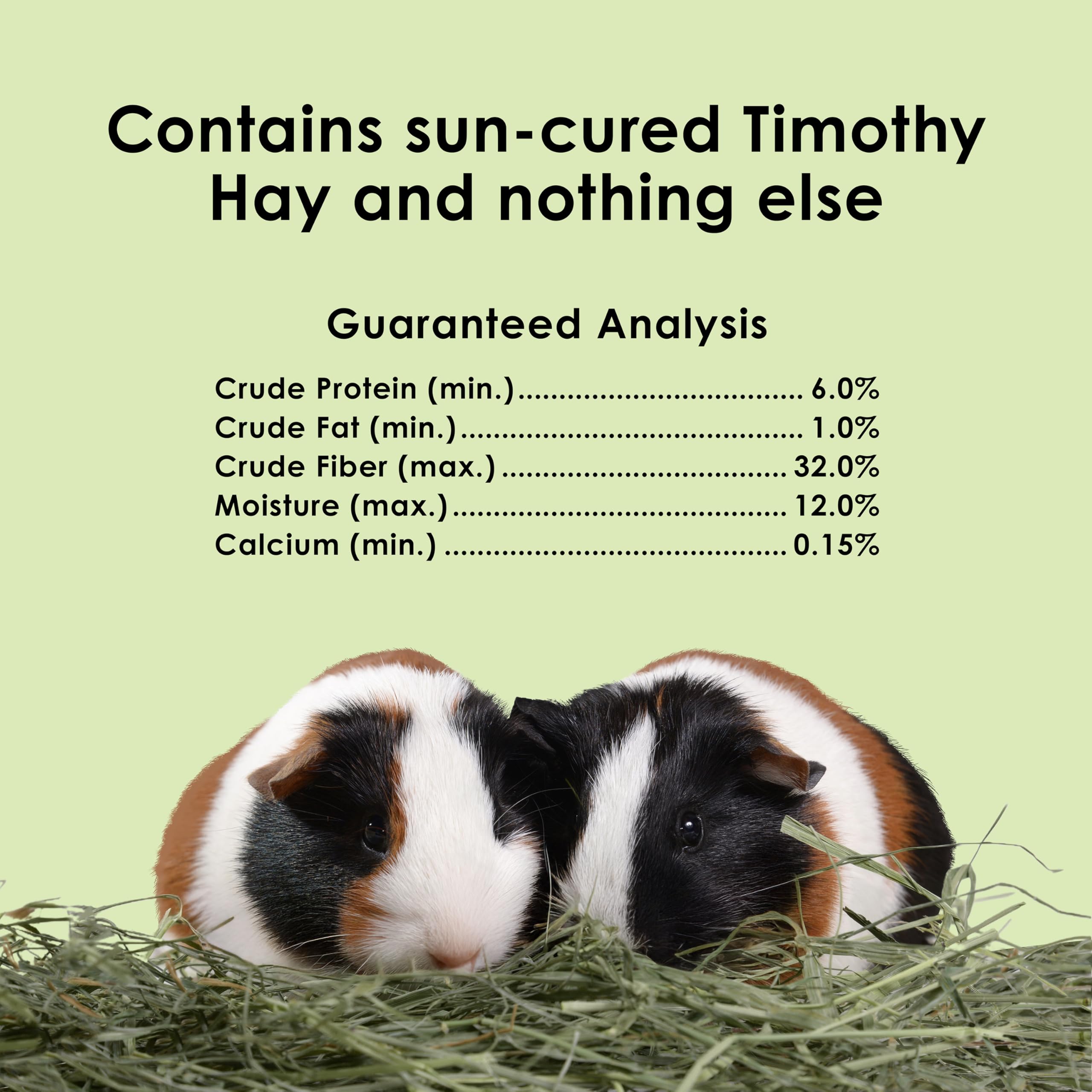 Kaytee Timothy Hay – destiné lapins et cobayes avec goût naturel.