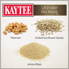 Calcium ajouté dans Kaytee Sans Déchets, soutien potentiel à la vitalité des oiseaux.
