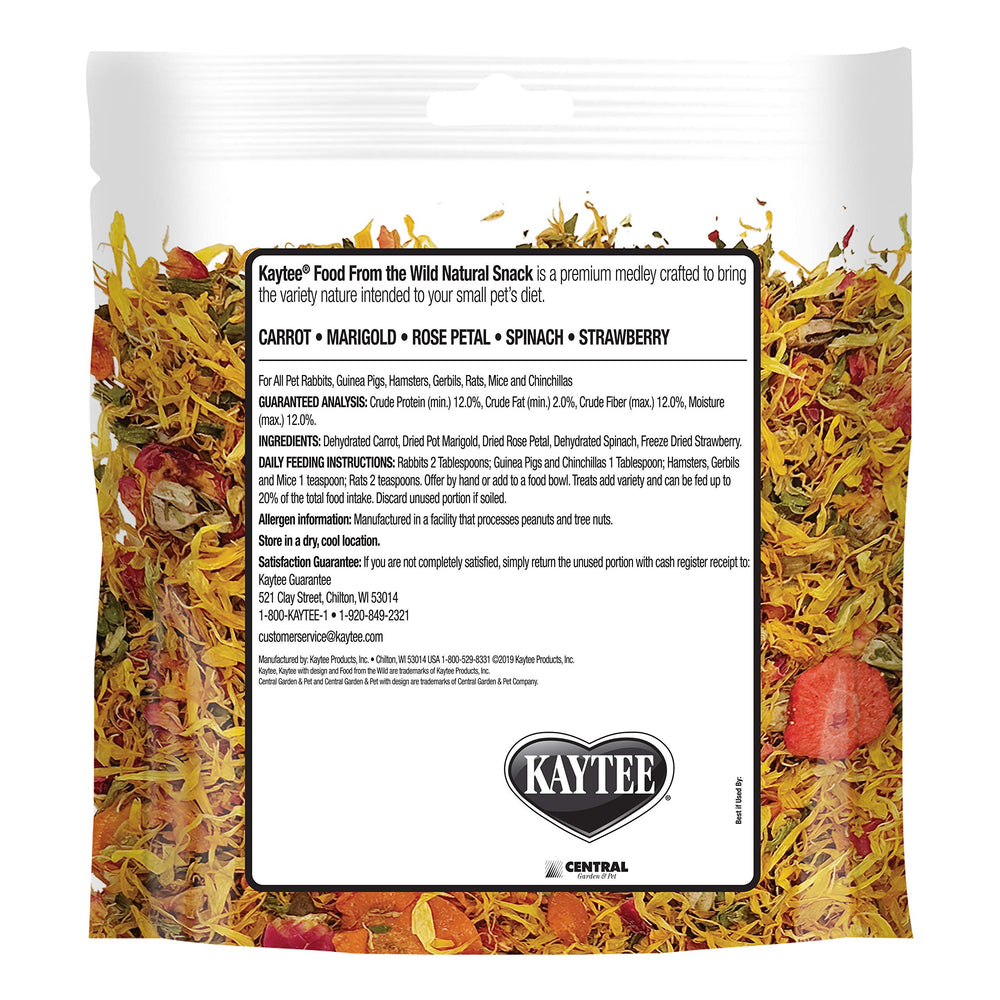 Utilisation quotidienne Kaytee : garniture sur le foin ou la nourriture