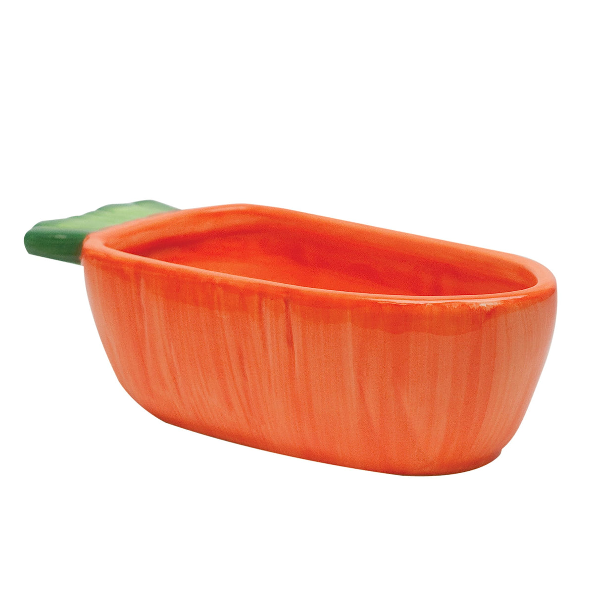 Kaytee Vege-T-Bowl Carotte : bol vert 7,5 pouces idéal pour nourriture ou eau.