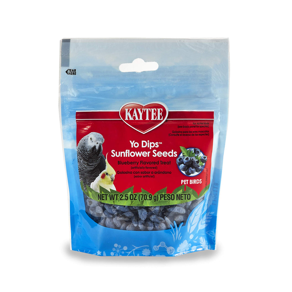 Kaytee Yo Dips yaourt enrobé fruits myrtilles pour oiseaux
