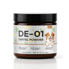 KBKTWOLT Poudre Dentaire Chien Flacon : pratique pour l'hygiène buccale.