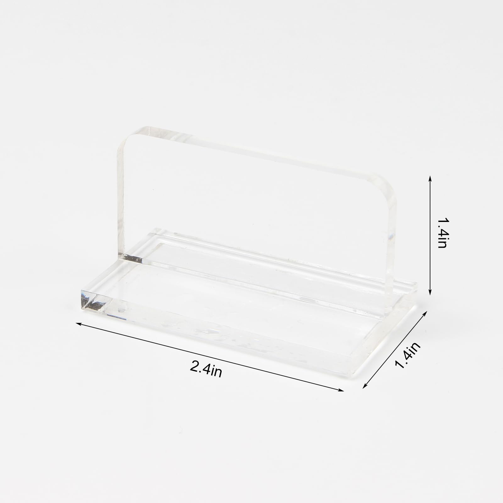 KCGANI - poignée acrylique rectangulaire, fixation fiable sur couvercle.