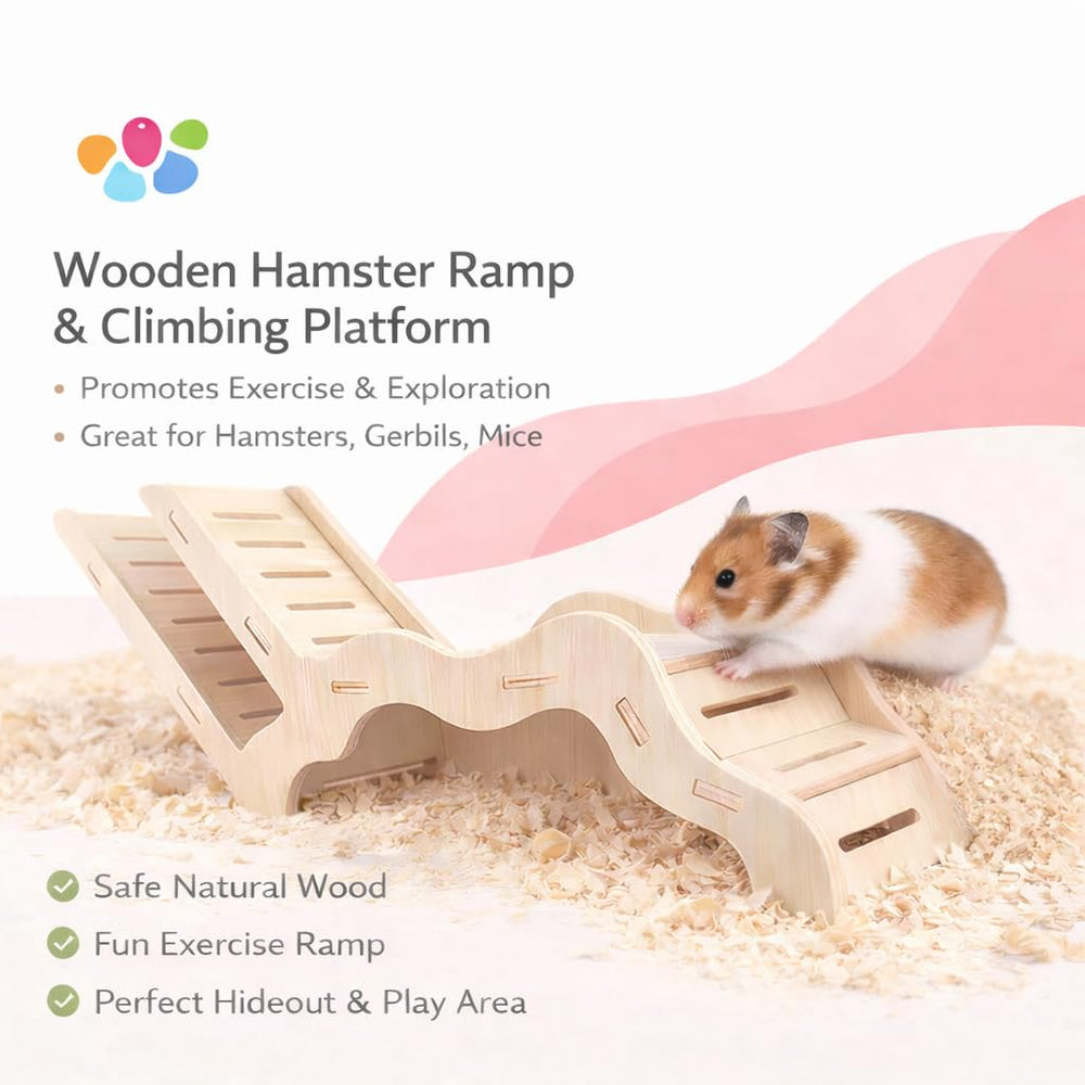 kcrygogo Hamster Explorer: design naturel optimisant l'agencement de la cage.