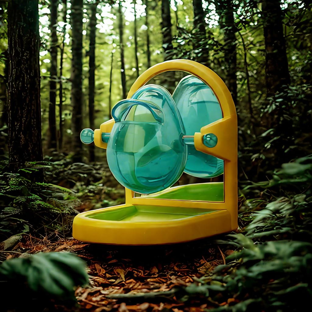 Conception compacte de kcrygogo, convient aux cages petites pour oiseaux et rongeurs.