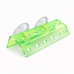 Kcrygogo porte-fragments de corail fluorescent vert, support clair pour affichage net.