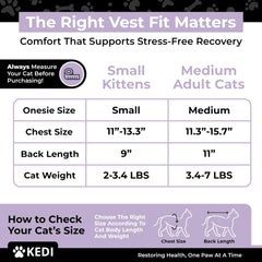 Cône de protection doux Kedi Cats Solutions protège la zone opérée