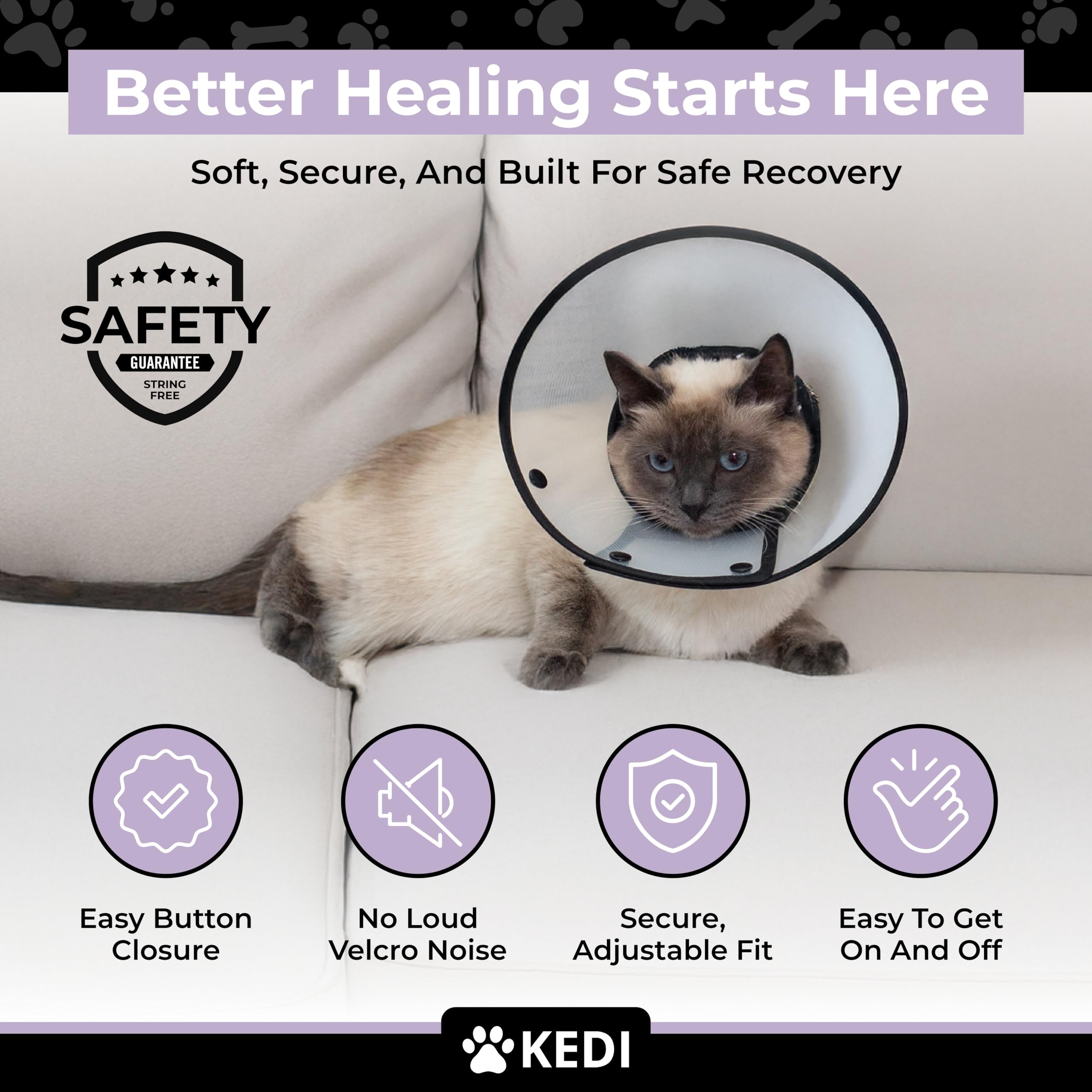 Design sans fil de Kedi Cats Solutions pour sécurité quotidienne