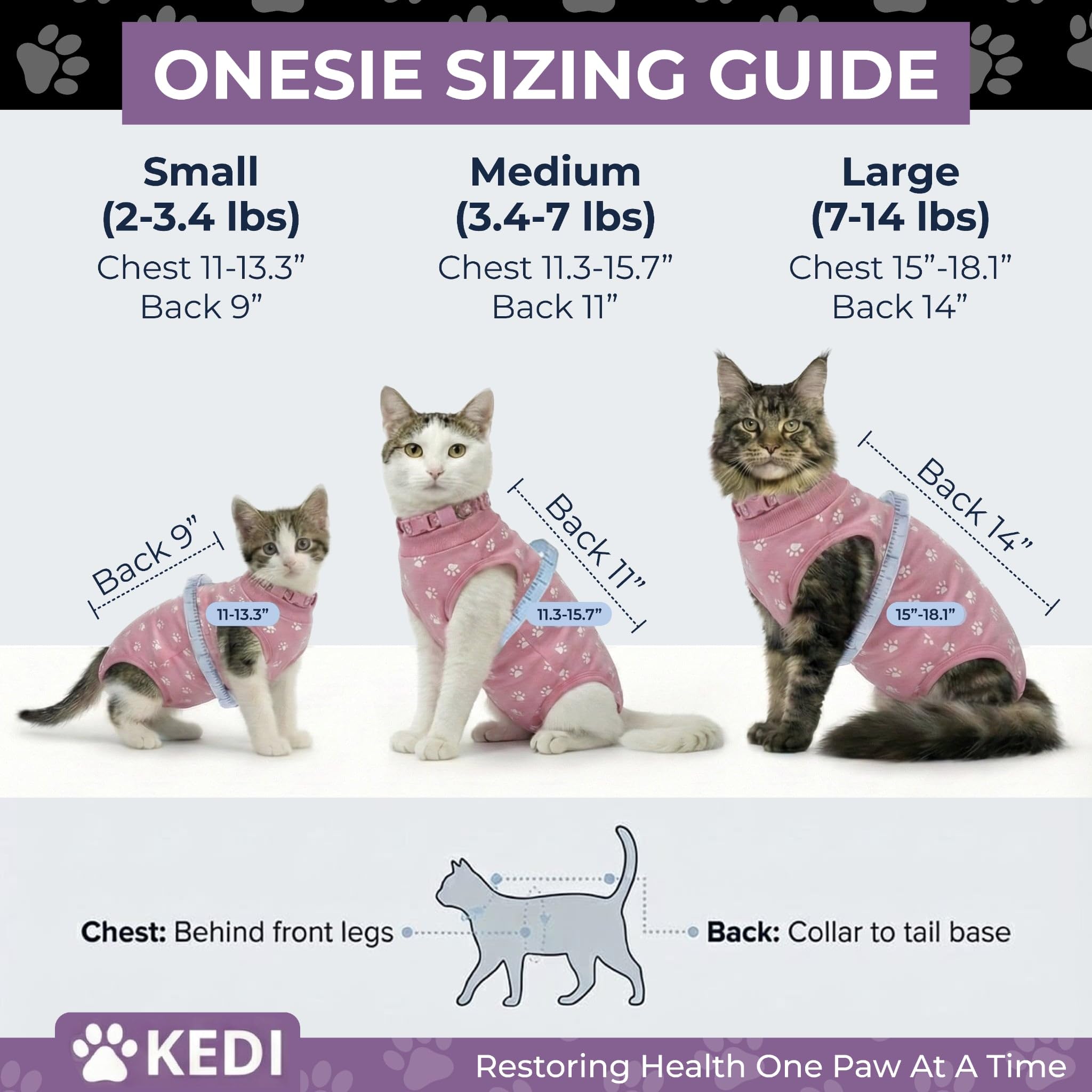 Fermeture sécurité chaton rose petit, assure une tenue stable durant la récupération.