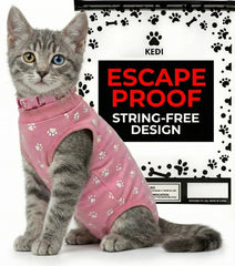 Kedi Cats Solutions kit chaton récupération rose petit, sécurité renforcée et confort.