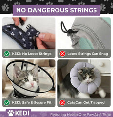 Système d’attache conique Kedi Cats Solutions, sécurité chat.
