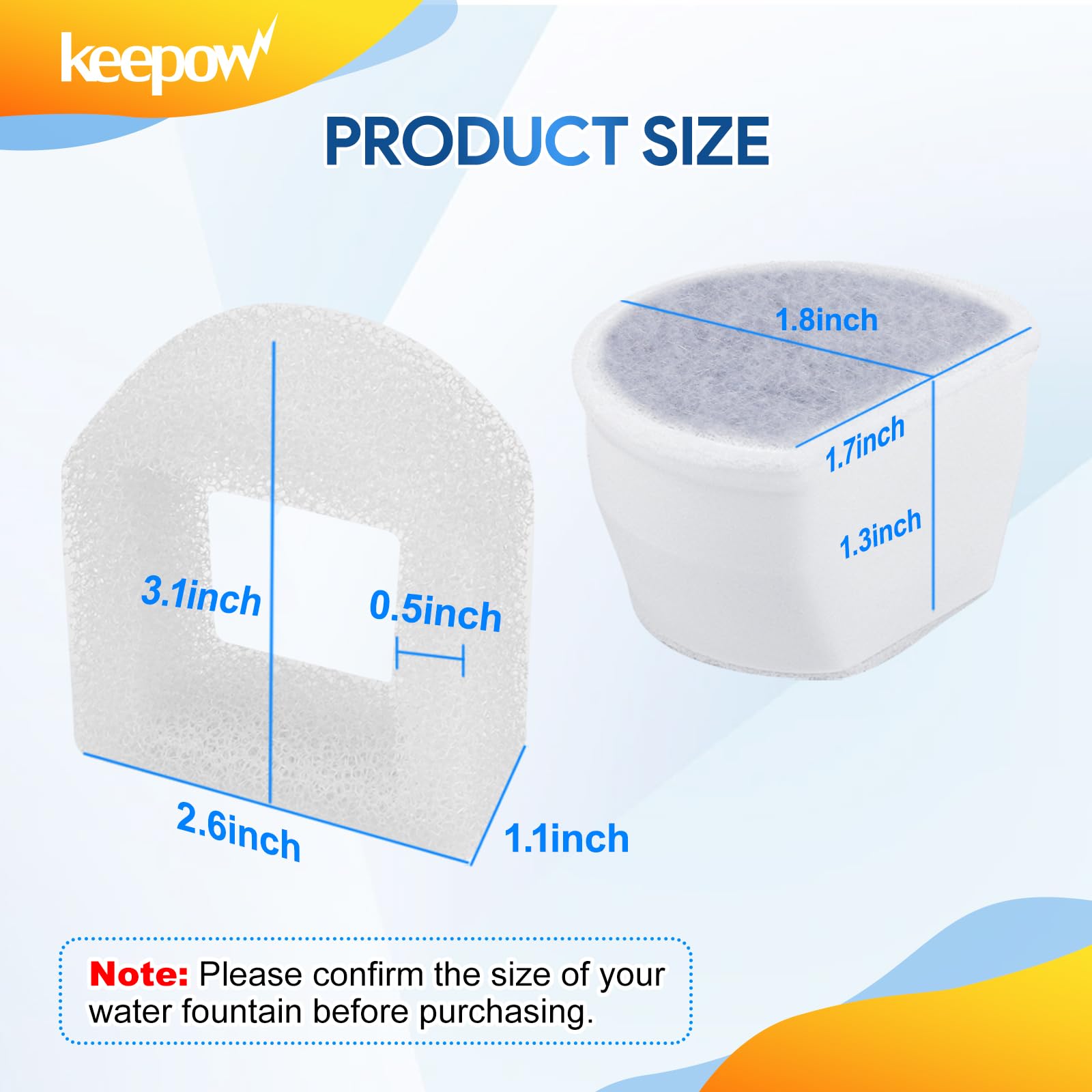 Note d utilisation Keepow rinçage avant utilisation pour éviter poussière de charbon