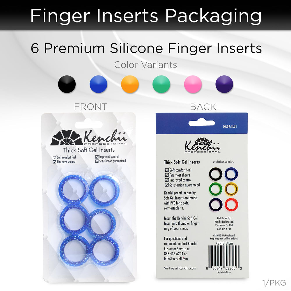 Kenchii insert-doigt couleurs-multiples permet de personnaliser votre matériel.