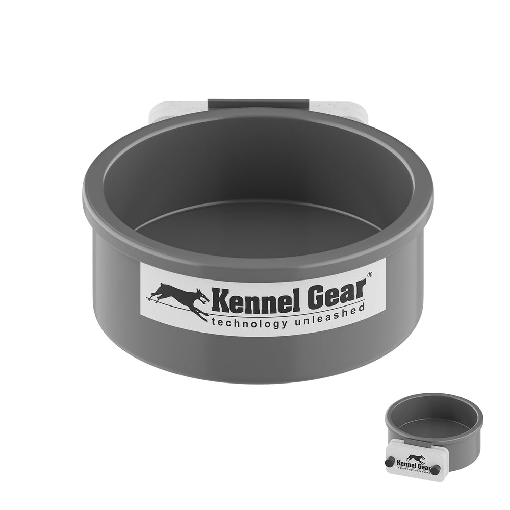 Kennel-Gear gamelle chien sans déversement, fixation sûre, idéale en voyage