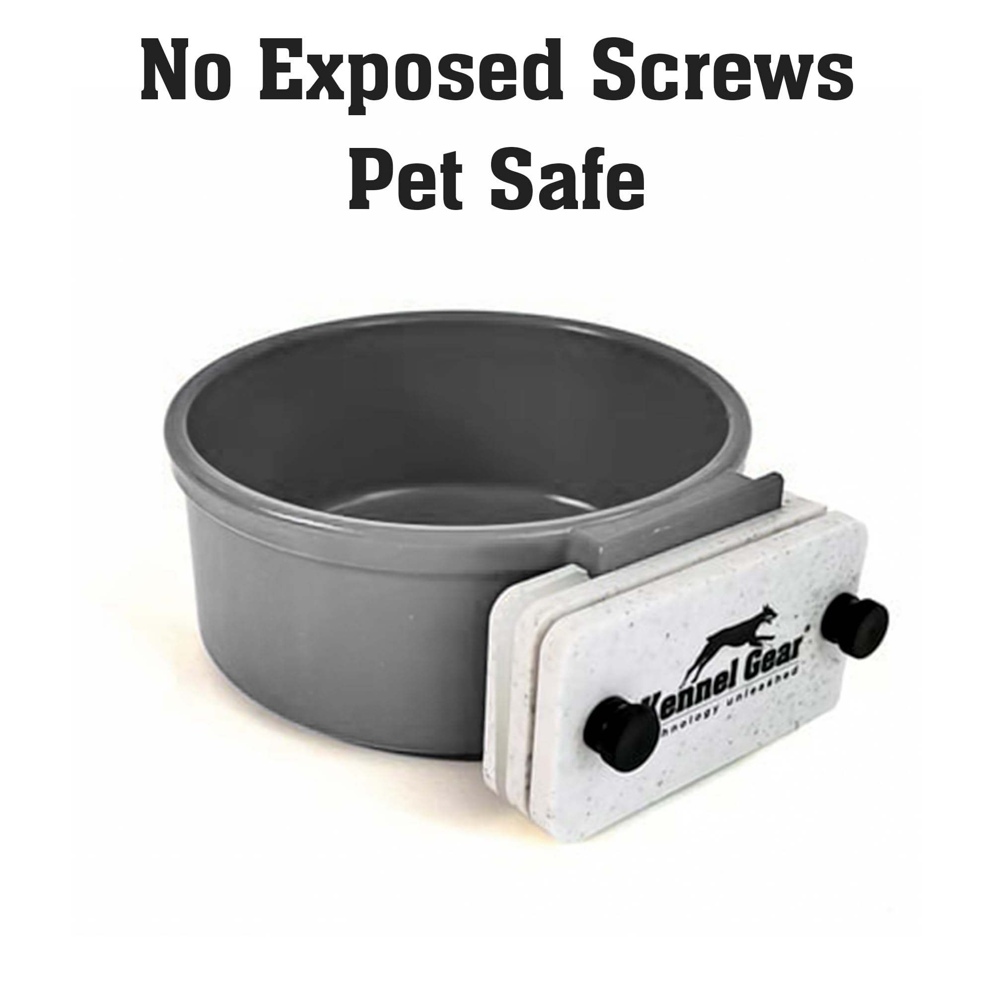 Kennel-Gear gamelle-plastique-alimentaire-durable, matériau sûr et nettoyage rapide