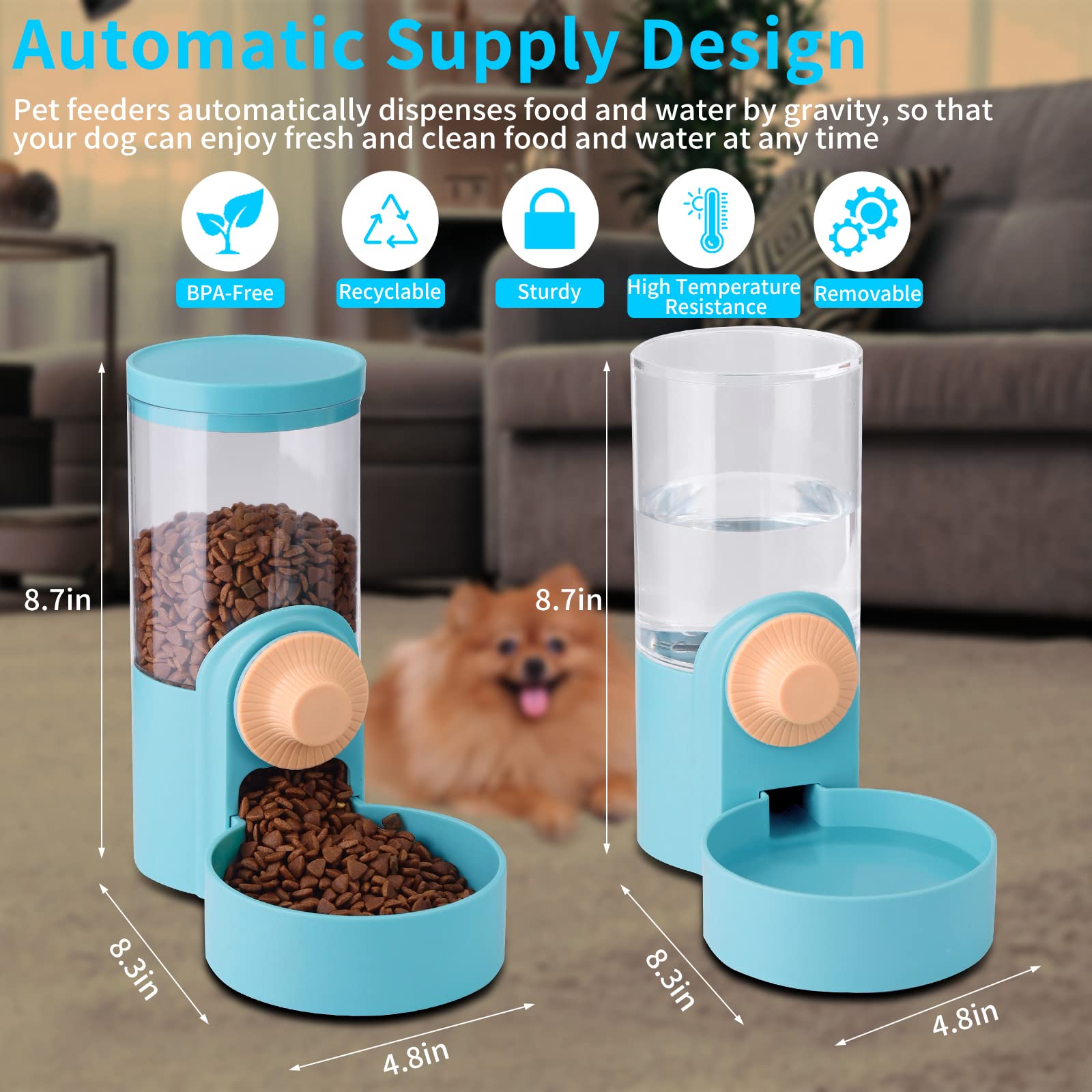 Kenond bol diamètre 4,8 pouces idéal pour petits animaux.