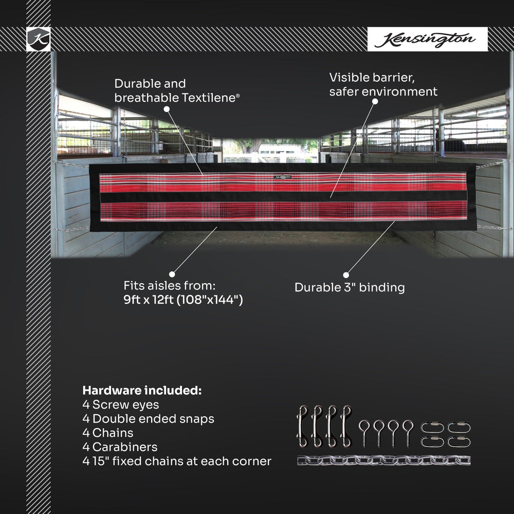 Kensington Aisle Guard – hardware inclus prêt à installer.