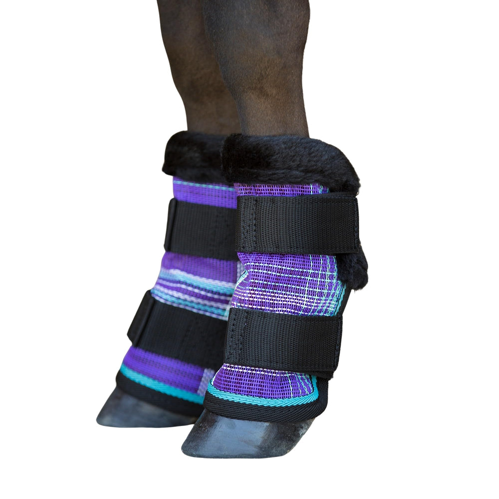 Bottes Kensington anti-mouches pour poney, douceur fleece et confort