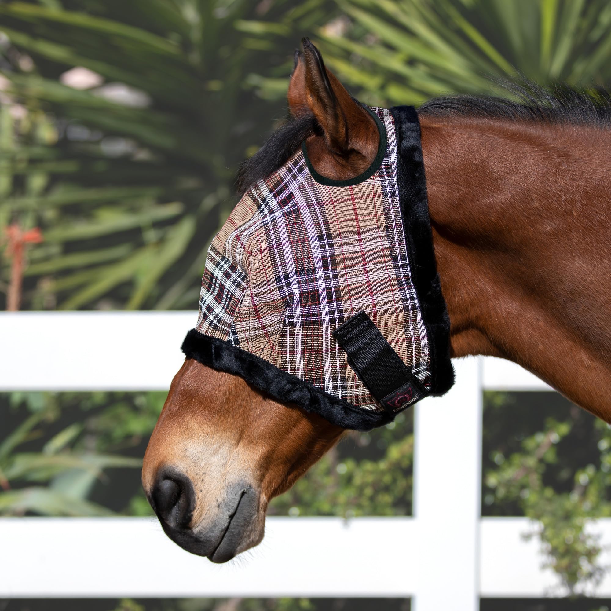 Kensington - masque UV avec ouvertures d’oreilles doubles pour un ajustement stable.
