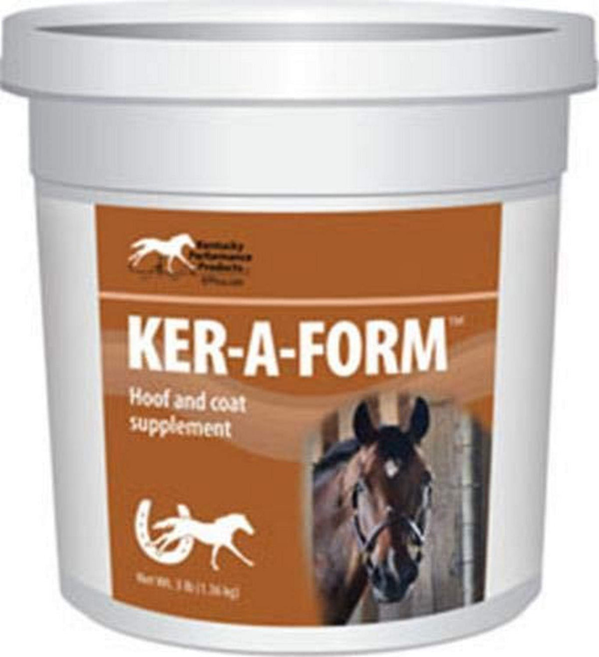 Ker-A-Form de Kentucky Performance Prod, supplément pelage et sabots pour chevaux.