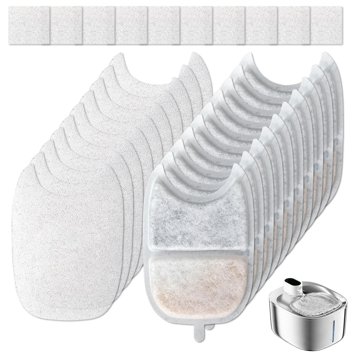 Filtre de remplacement KEUYE pour Apetdola FS10PRO, eau plus propre pour votre chat