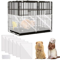 Liner KEYIDE en PVC pour cage animale, transparent et observable.