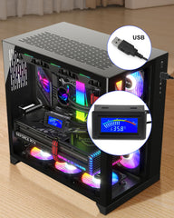 KEYNICE thermomètre alimenté par USB, pratique avec PC et appareils USB.