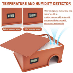 KFPSHLQE Refuge serpent avec ventilation supérieure pour une atmosphère naturelle.