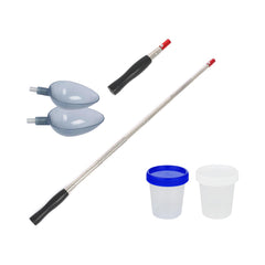 KFZDCG tasses de collecte avec couvercles pour hygiène et réutilisation