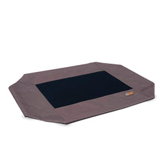 K&H Original Pet Cot – couverture chocolat pour lit de chien, ventilation accrue.