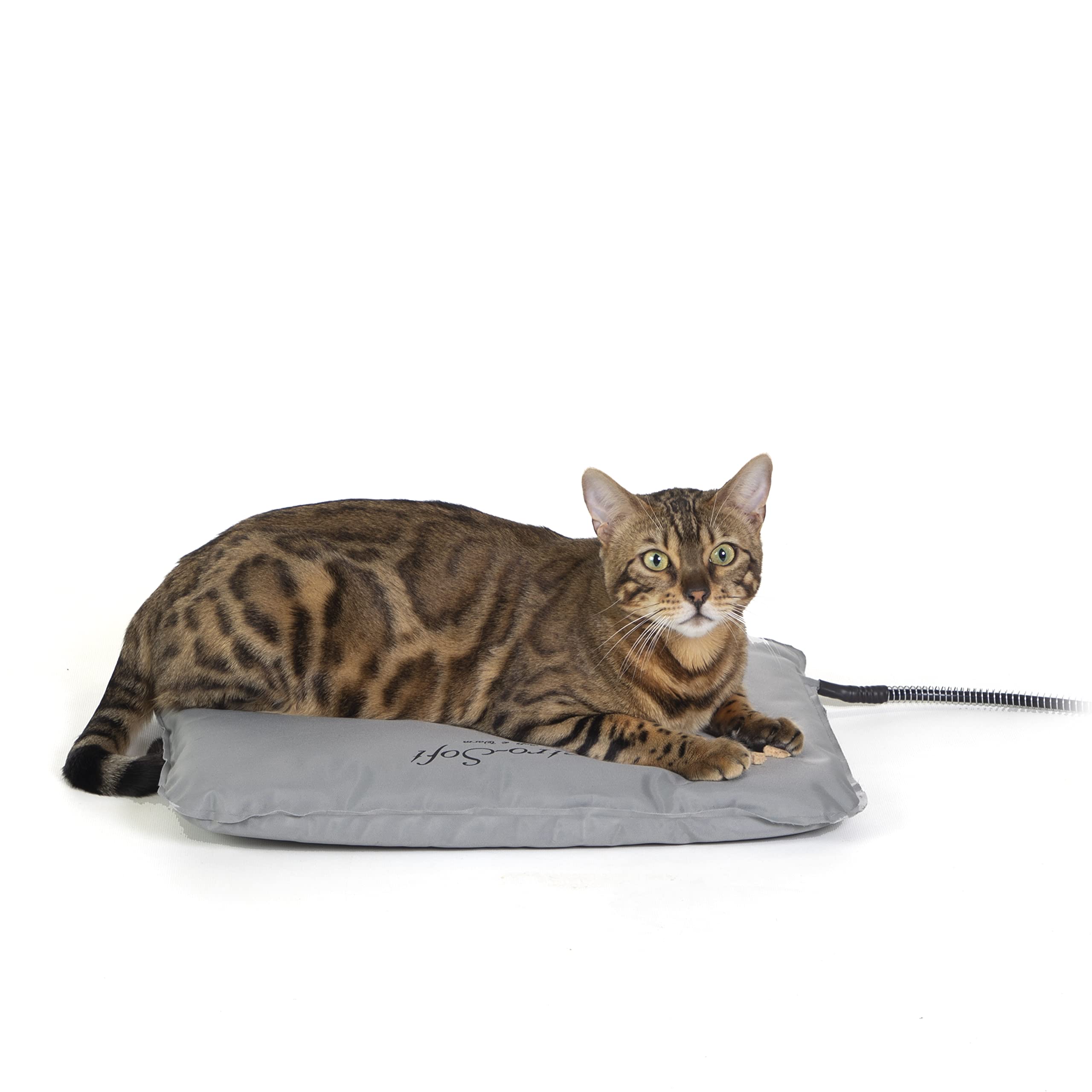 Tapis chauffant extérieur K&H Lectro-Soft petit, doux et réconfortant pour animaux.