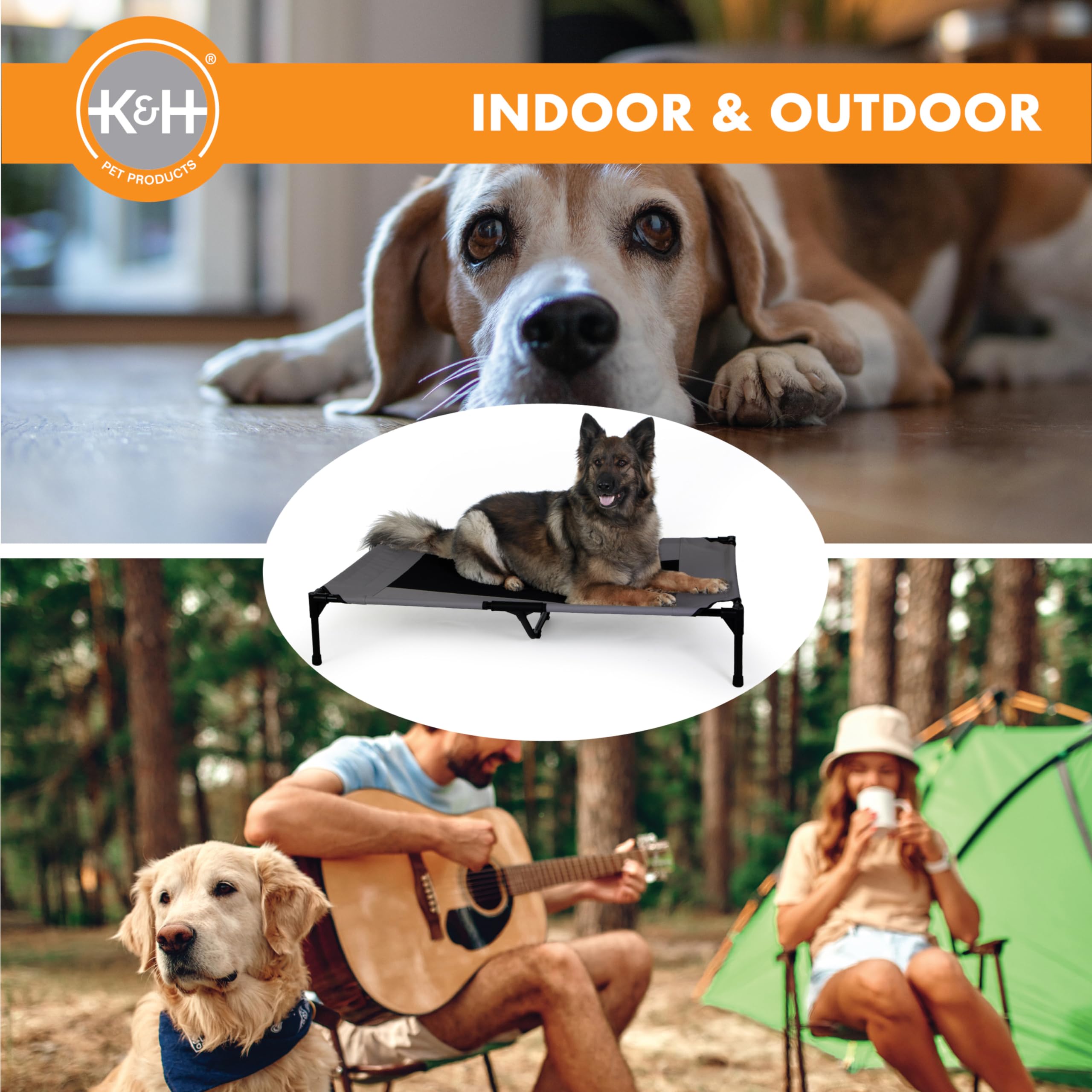 Pliable pour voyage K&H Pet Products, transport sans effort.