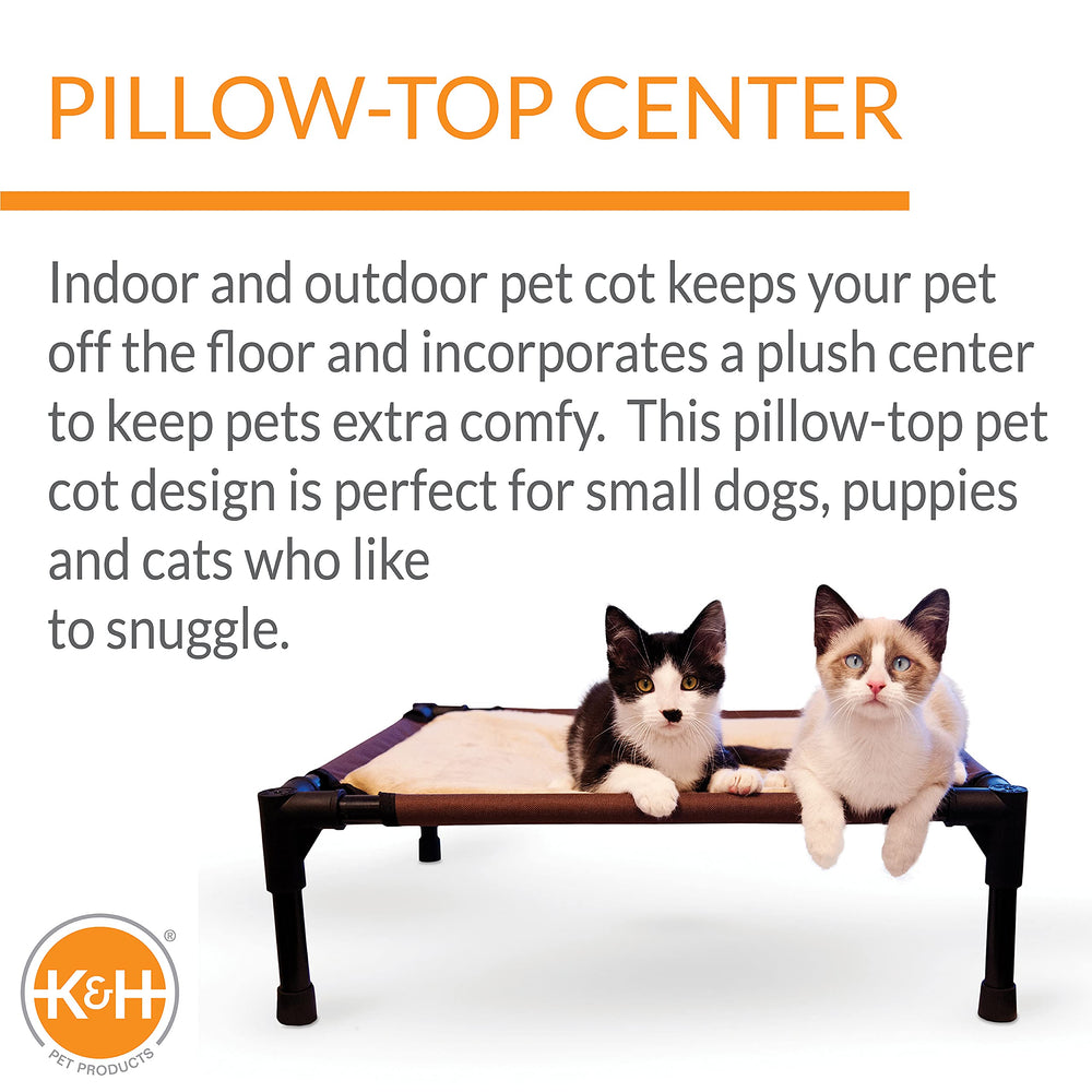 K&H Pet Products lit hamac – assemblage sans outils et pieds antidérapants.
