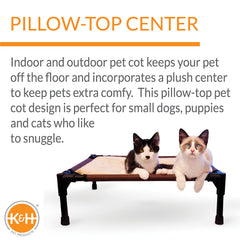 K&H Pet Products lit hamac – assemblage sans outils et pieds antidérapants.