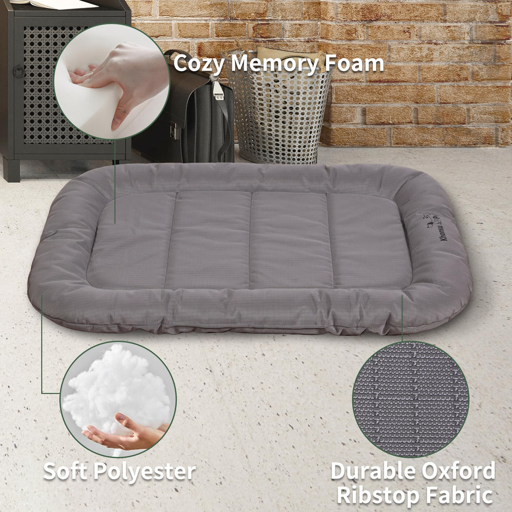 KHONSU PET lit durable, texture anti-rayures sur sols variés