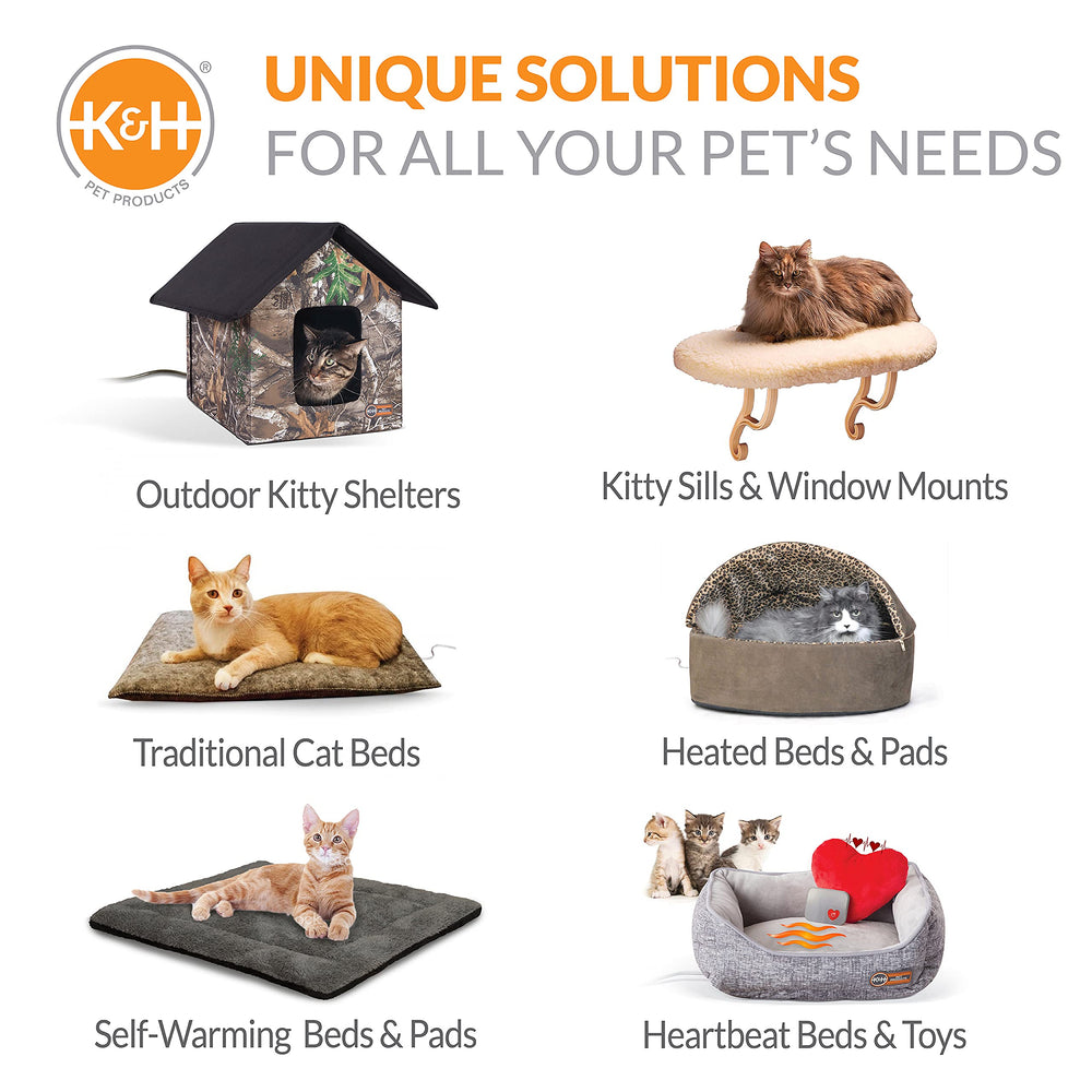 K&amp;H EZ Mount Penthouse: housses lavables en machine pour entretien pratique.