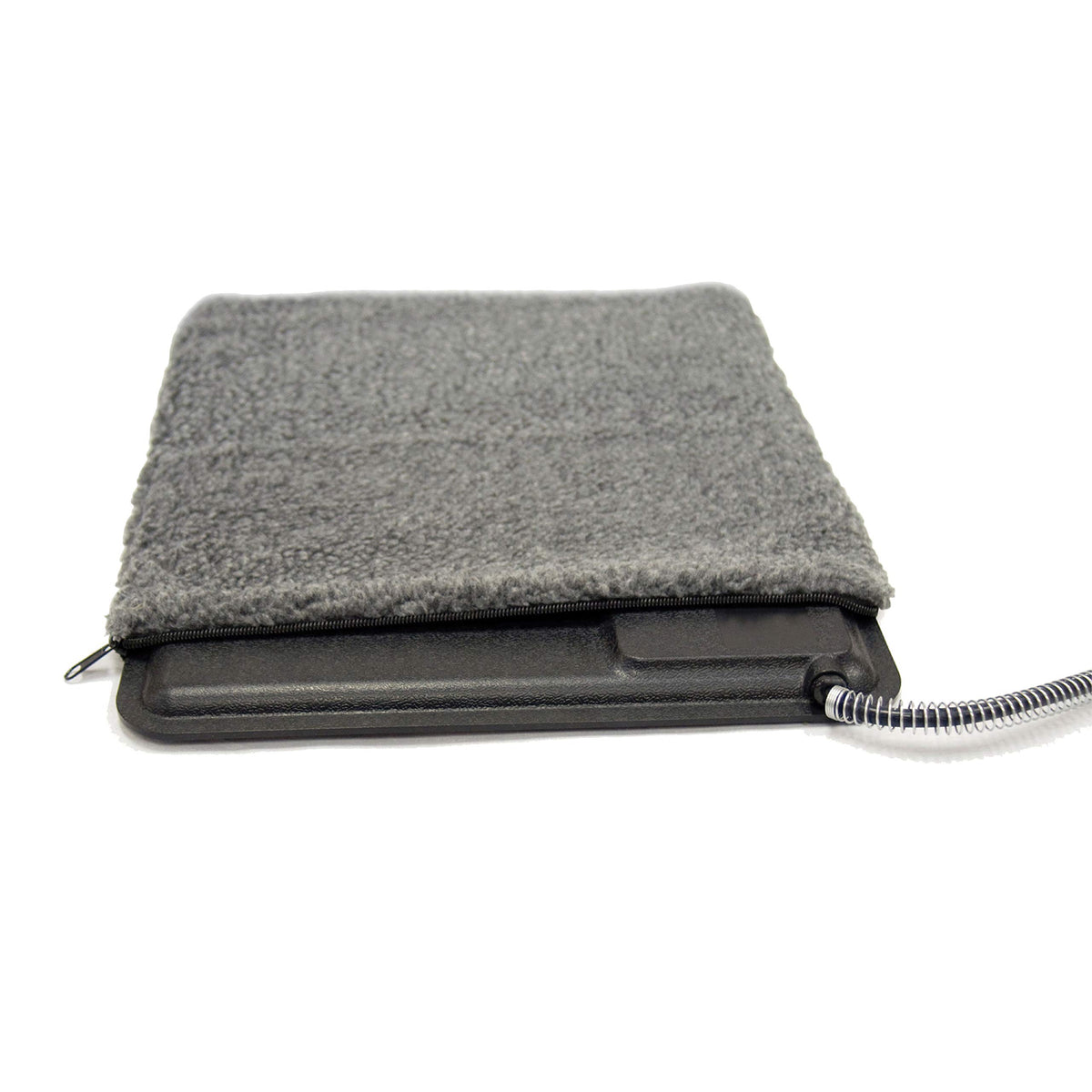Housse K&H Deluxe Extérieur Kitty Pad Gris petit 12,5 × 18,5 pouces prête pour usage confortable