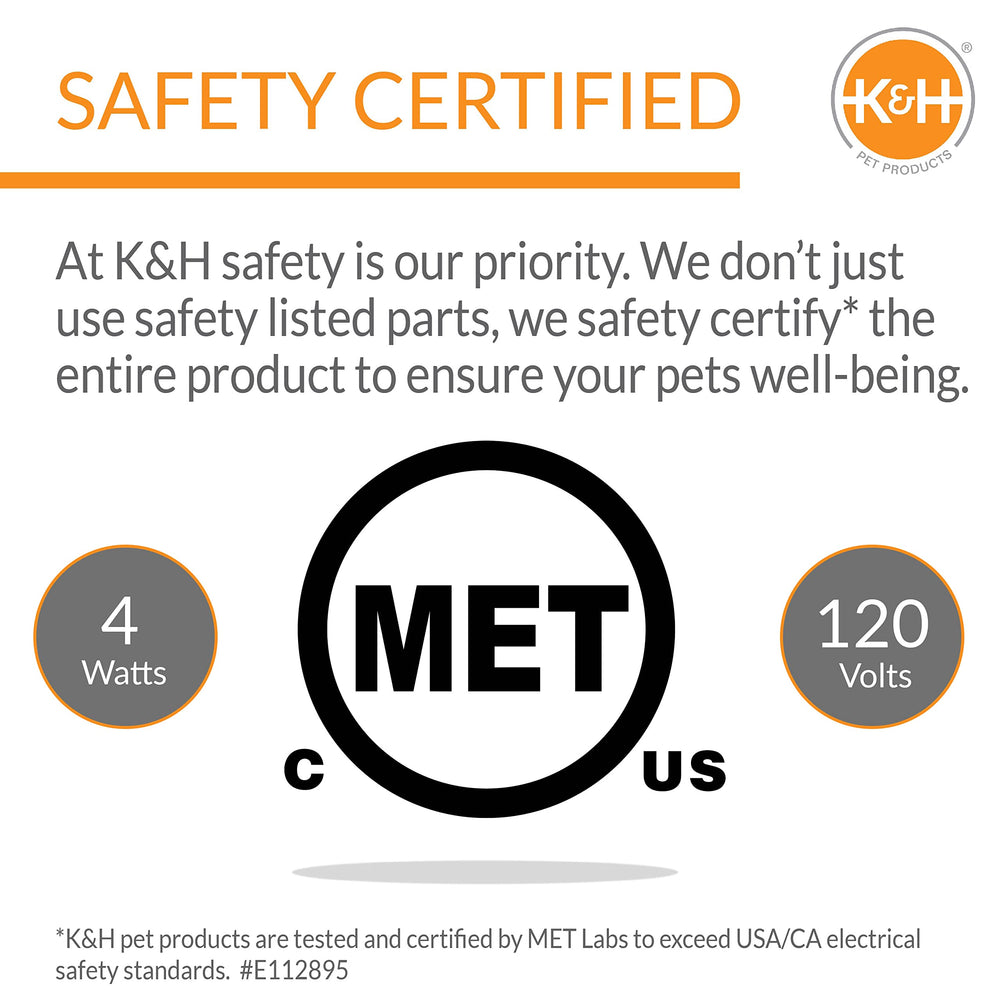 K&H Pet Products: lavage-en-machine, entretien facile et rapide.