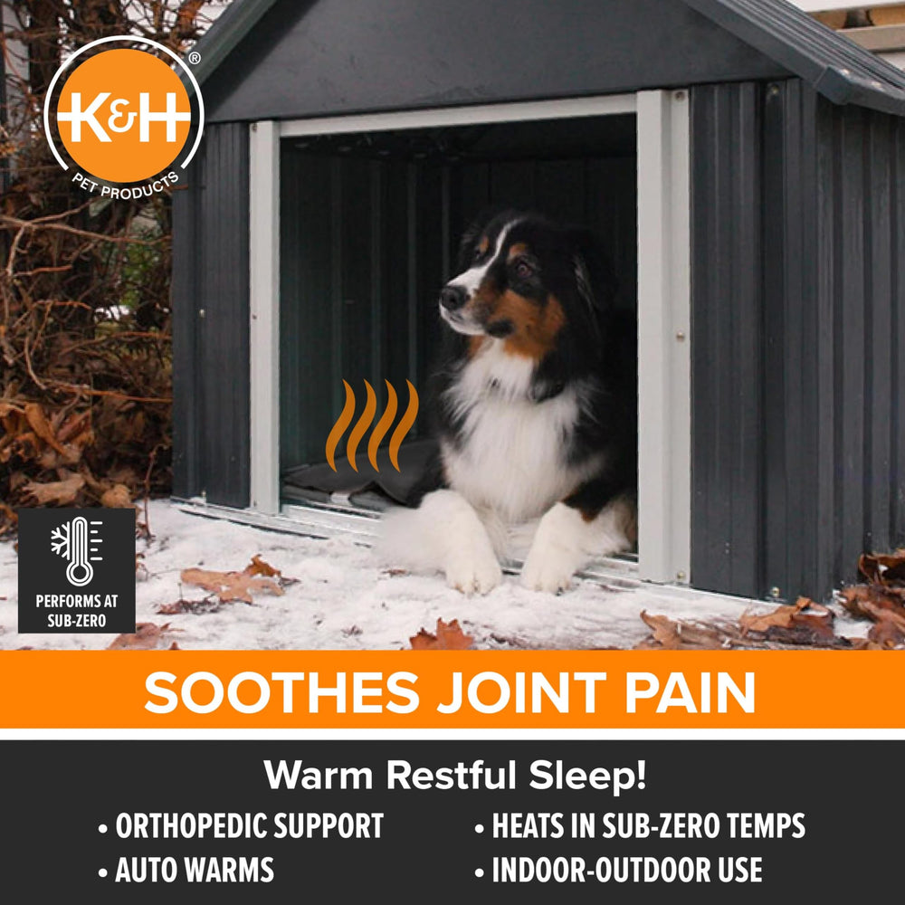 K&amp;H Lectro-Soft: base orthopédique douce pour le confort.