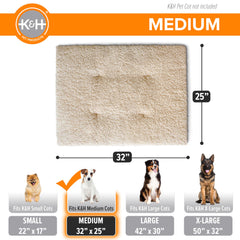 Sangles élastiques assurent le maintien du coussin sur le lit.