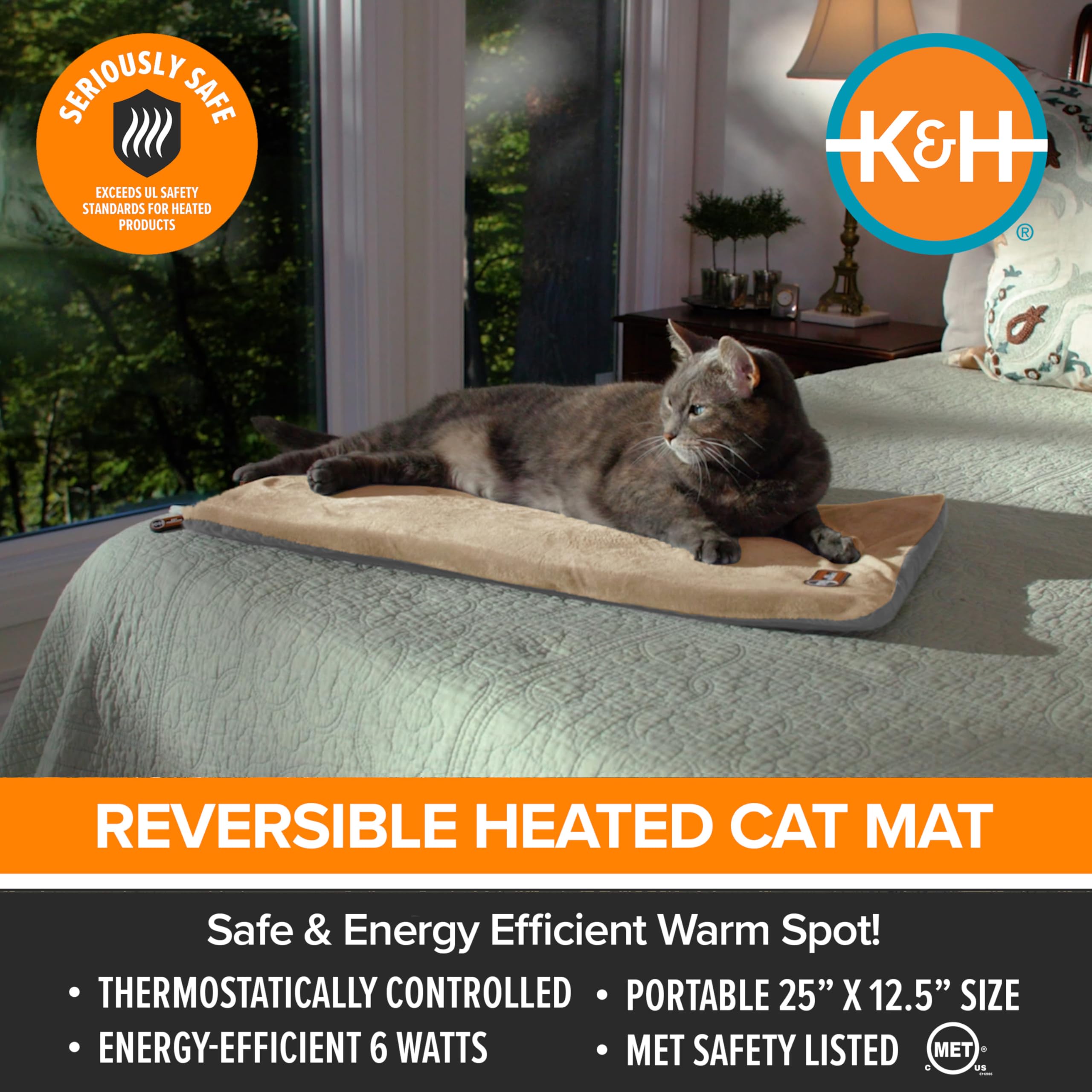 khp-thermo-kitty-mat housse lavable pour entretien simple.