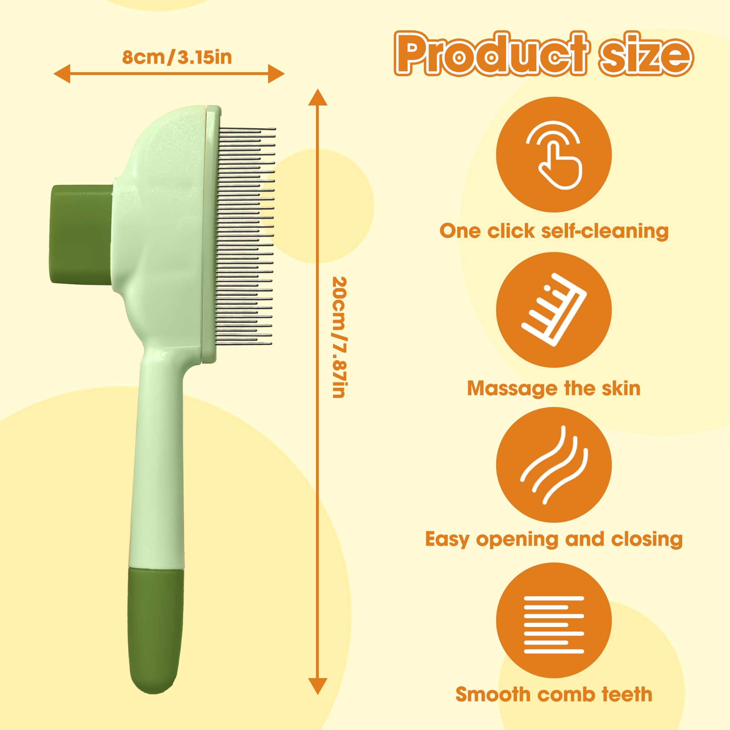 Brosse KHQBG pour cheval, soin du poil et confort pendant le brossage.