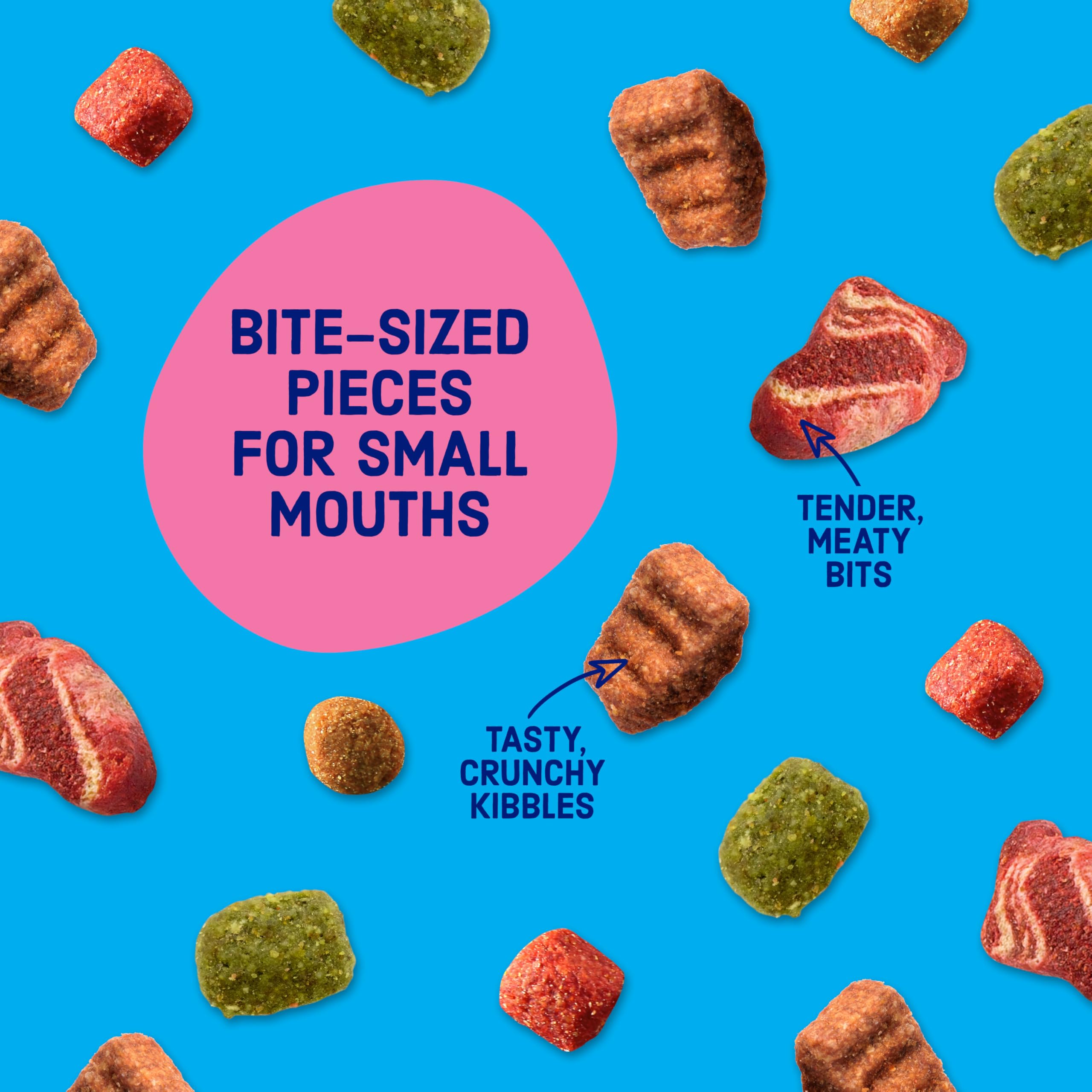Adulte petites races, format Mini Bits pour chiens de petite taille.