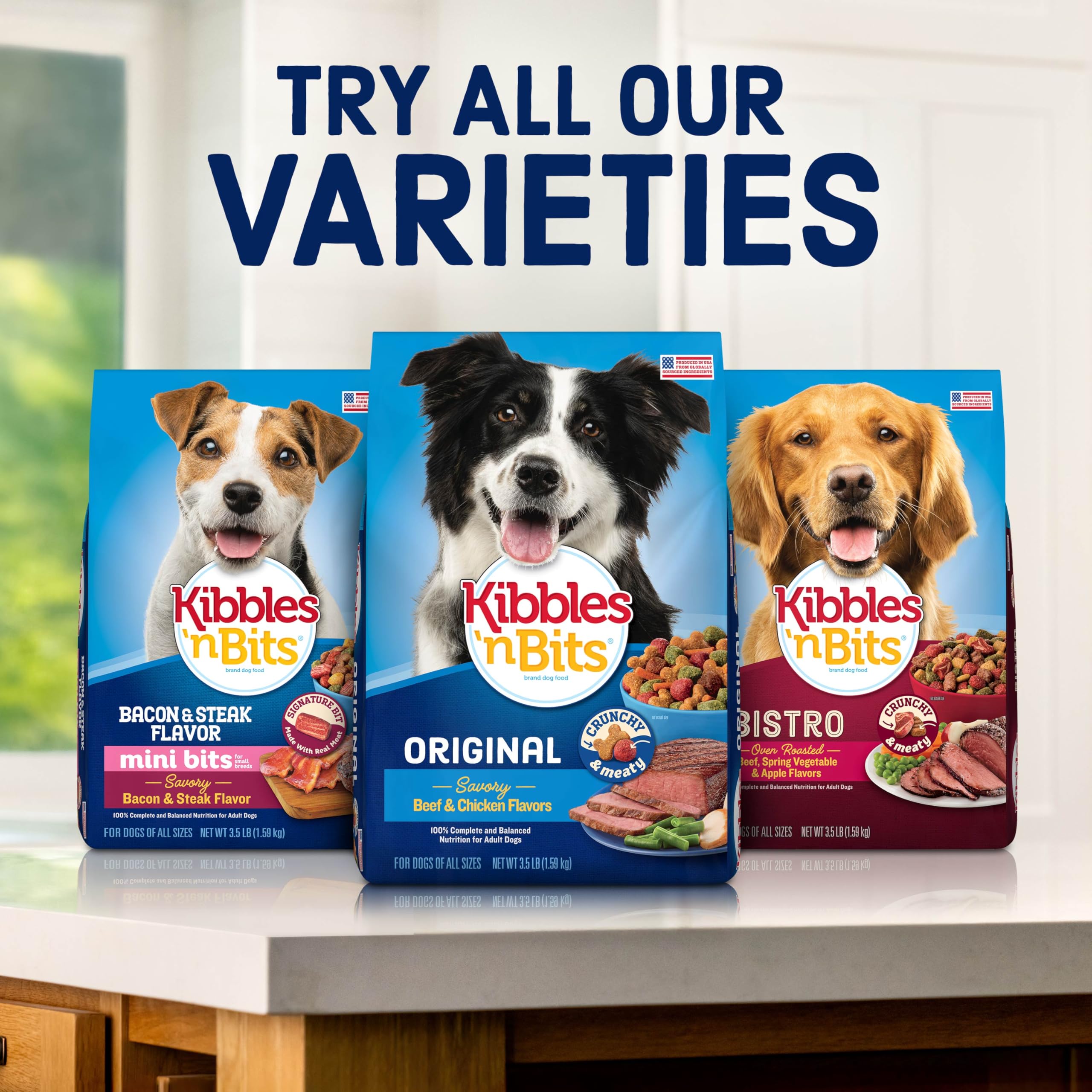 Goût apprécié, repas quotidien fiable avec Bistro Mini Bits.