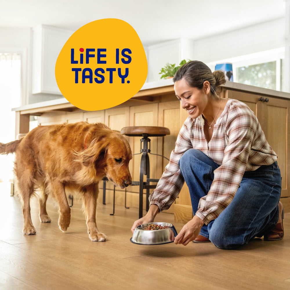 Kibbles ’n Bits Original — produit aux Etats-Unis avec ingrédients mondiaux.