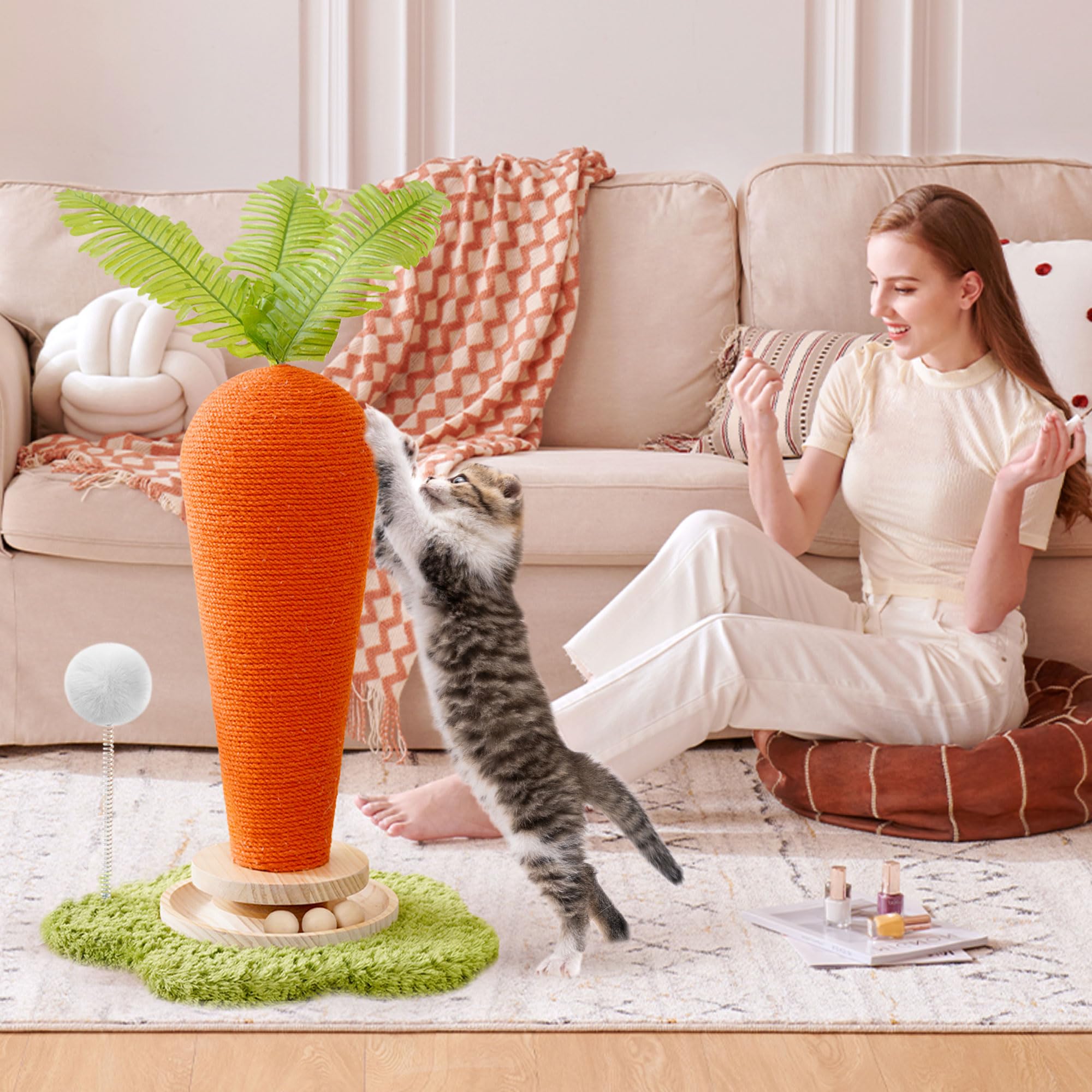 Kicari structure solide assure sécurité et longévité pour chats actifs.
