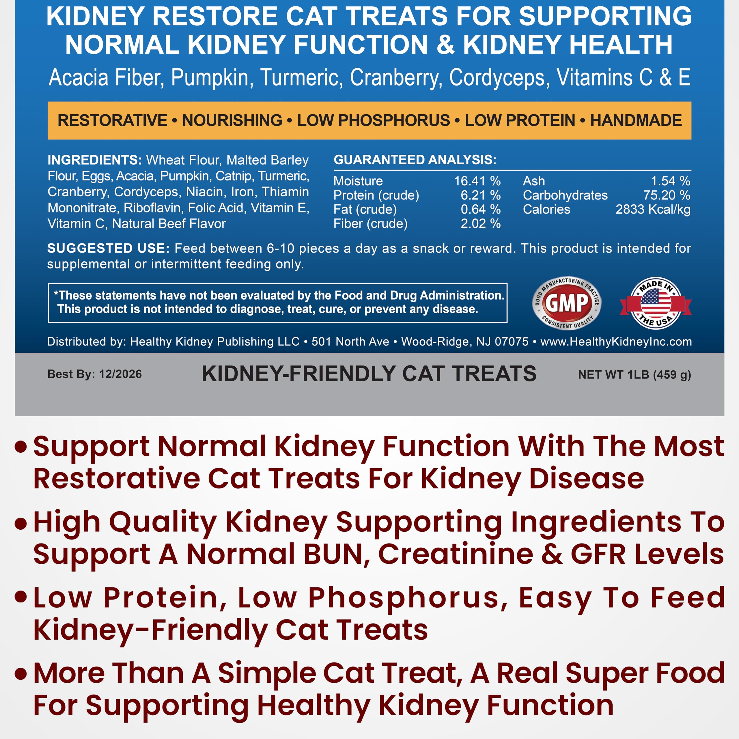 Extrait de canneberge dans Kidney Restore: soutien urinaire potentiel.