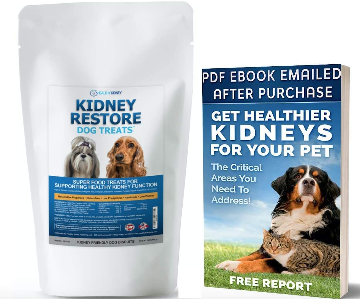Kidney Restore croquettes rénales au poulet, snack savoureux pour les reins canins.